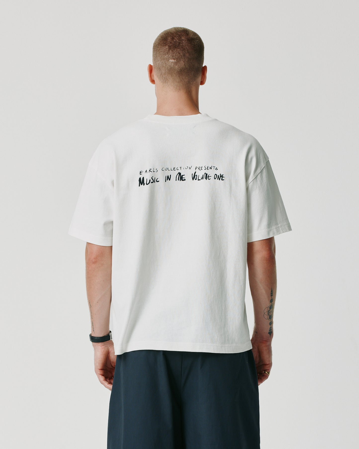 Cassette Tee - White