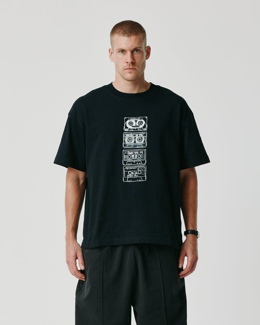 Cassette Tee - Black