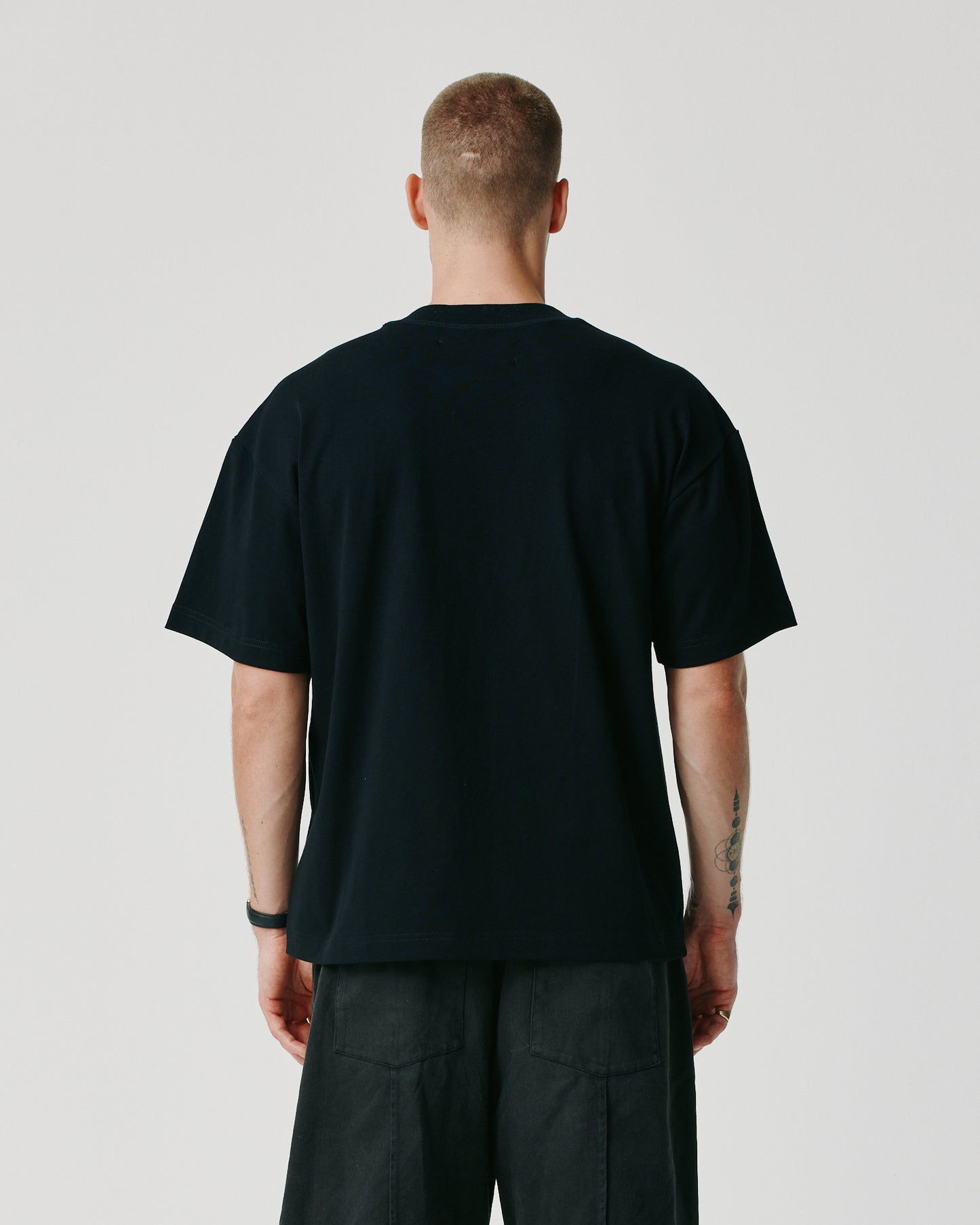 Scribble Tee - Black/White