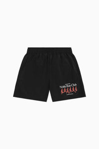 Run Club Short - Black/Paprika