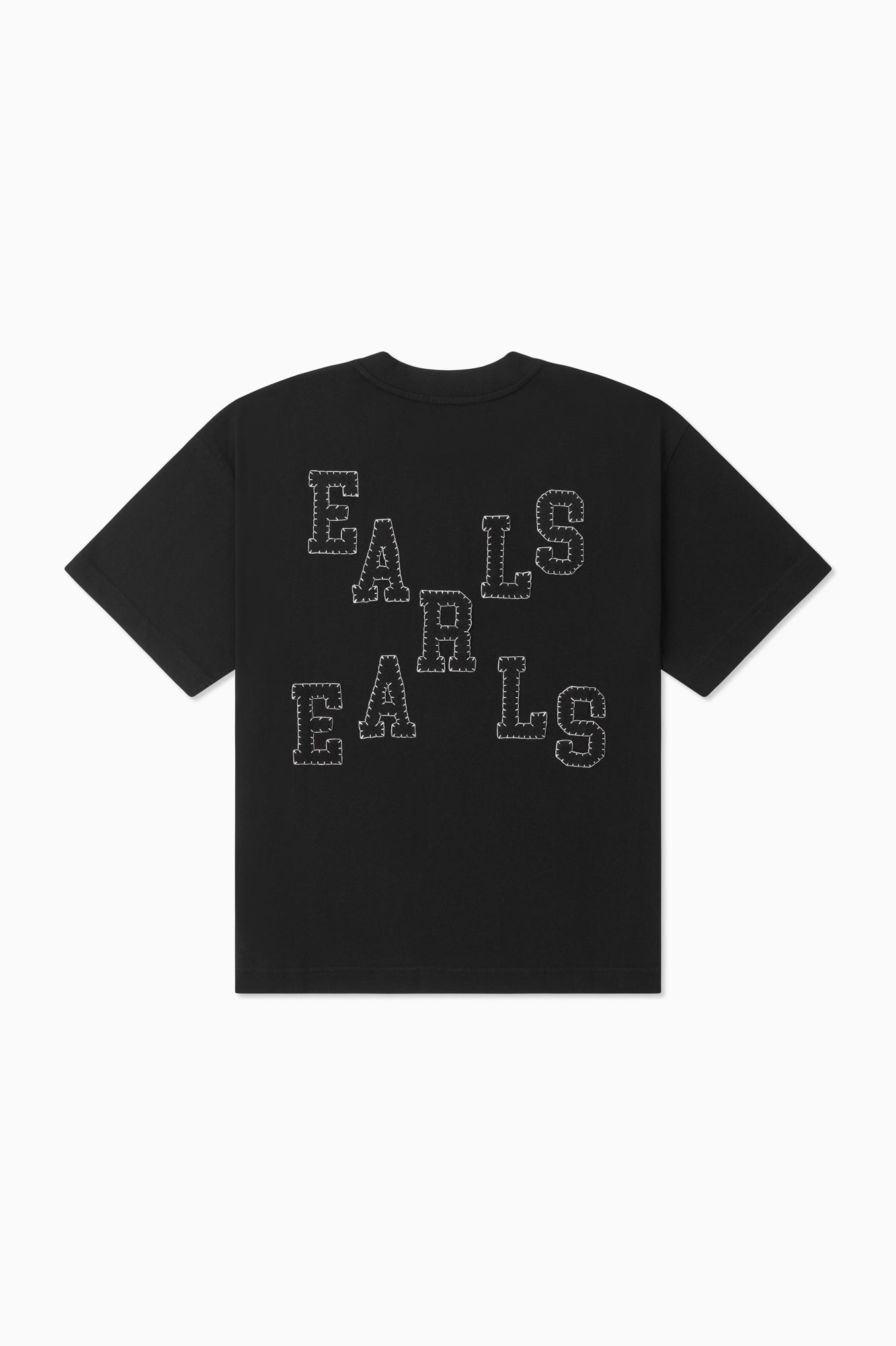 Felt Tee - Black/Black