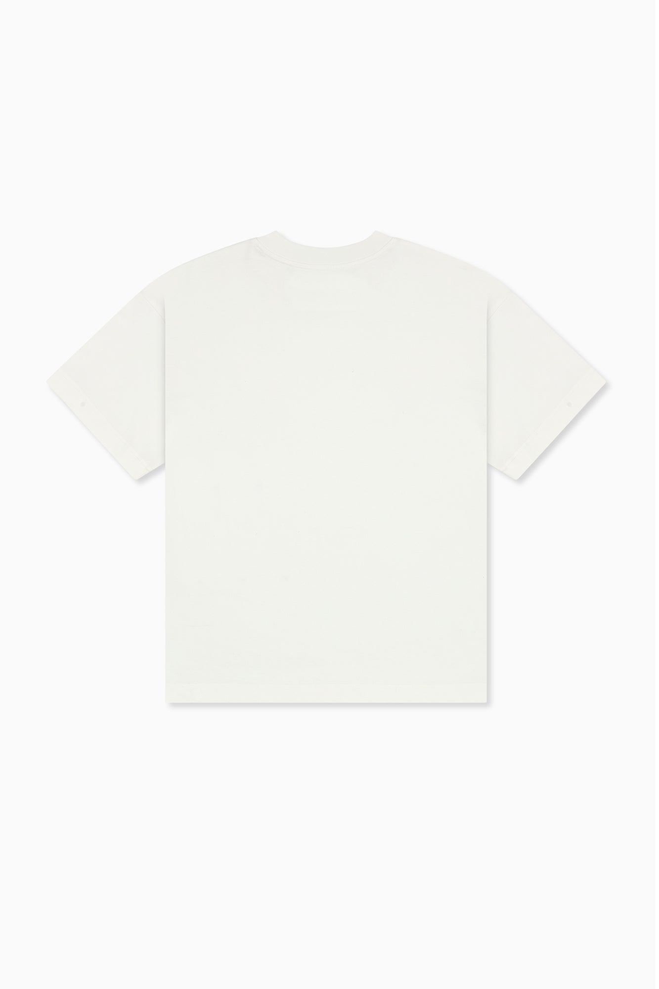 Stencil Block Tee - White