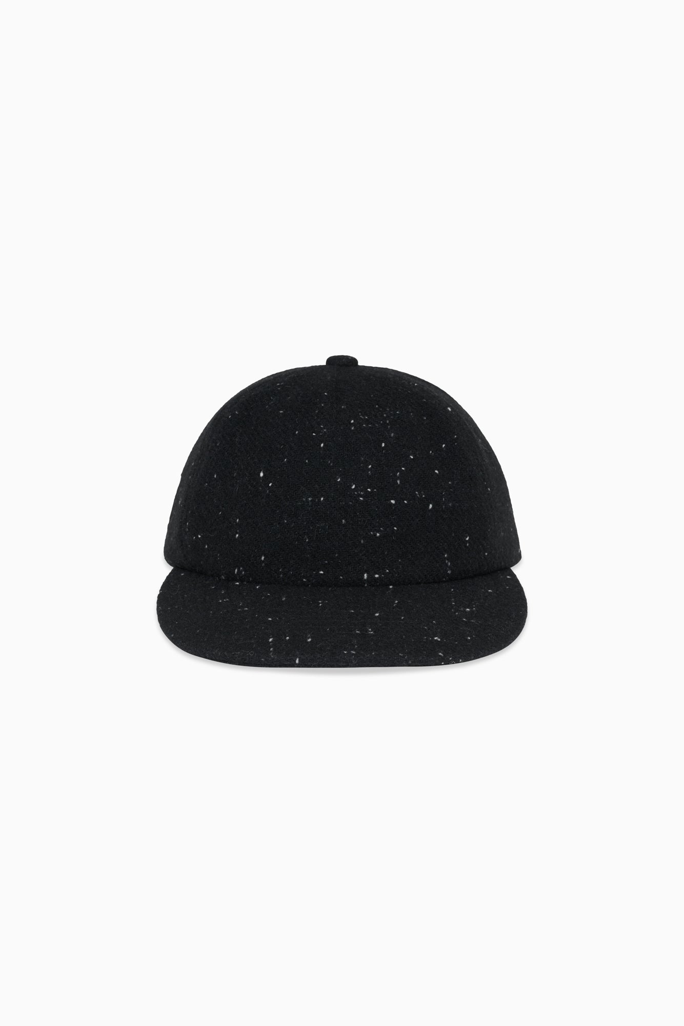 Wool Golfer Cap - Coal