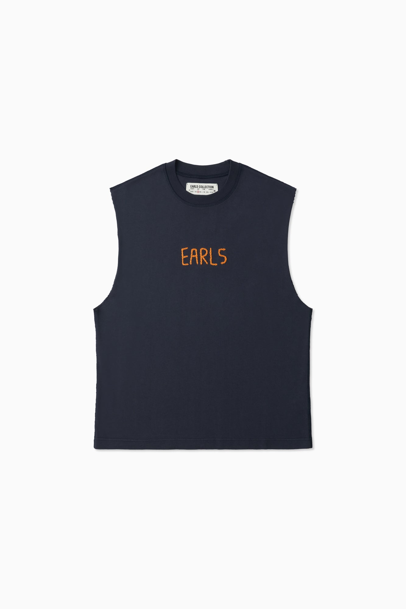 Thick Stitch Tank - Navy