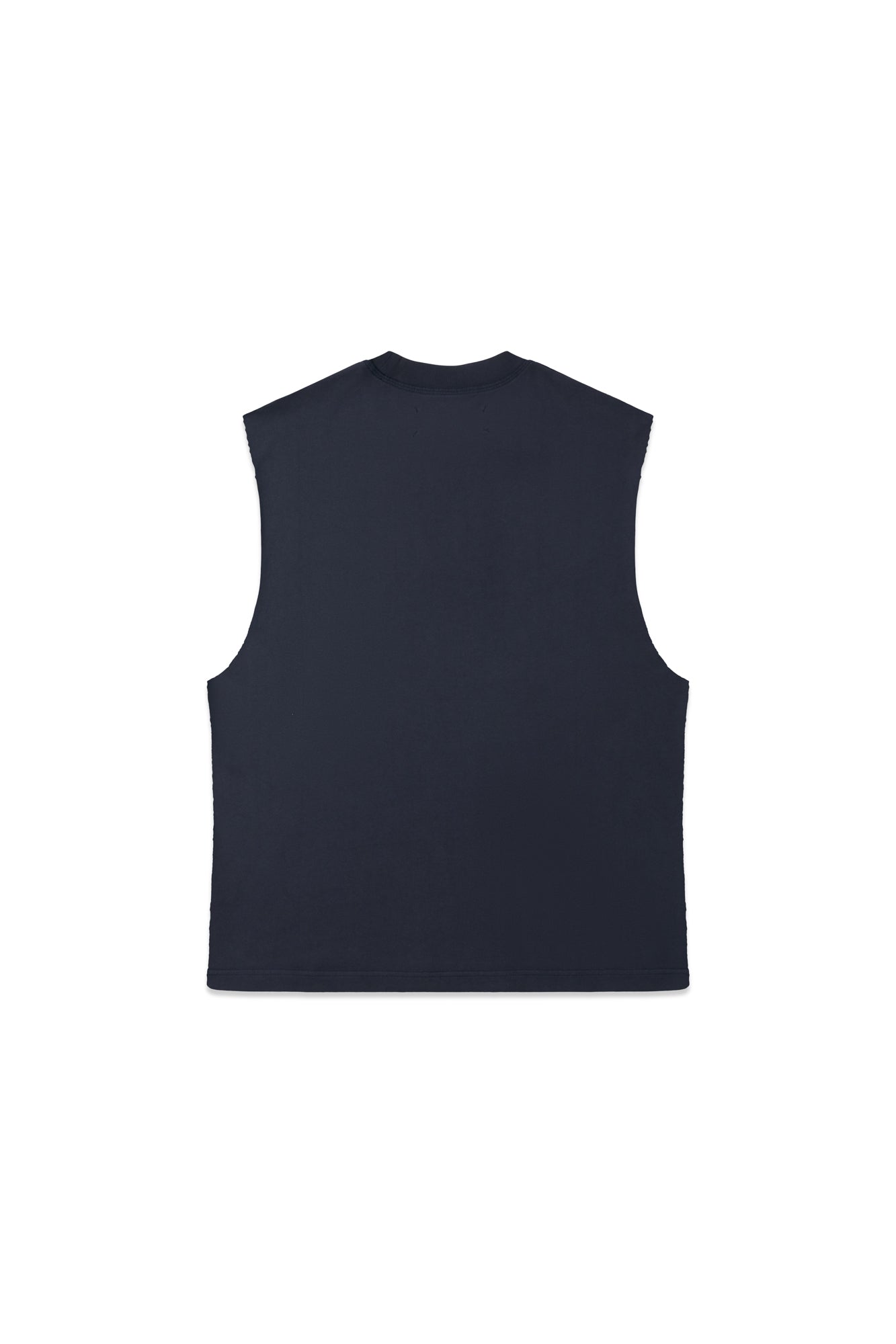 Thick Stitch Tank - Navy