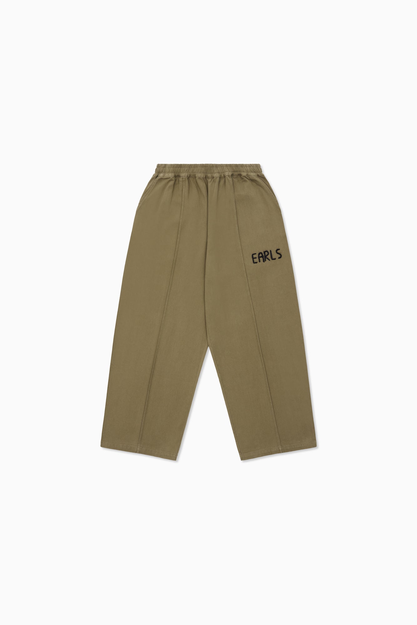 Pleated Easy Pant - Dusty Olive