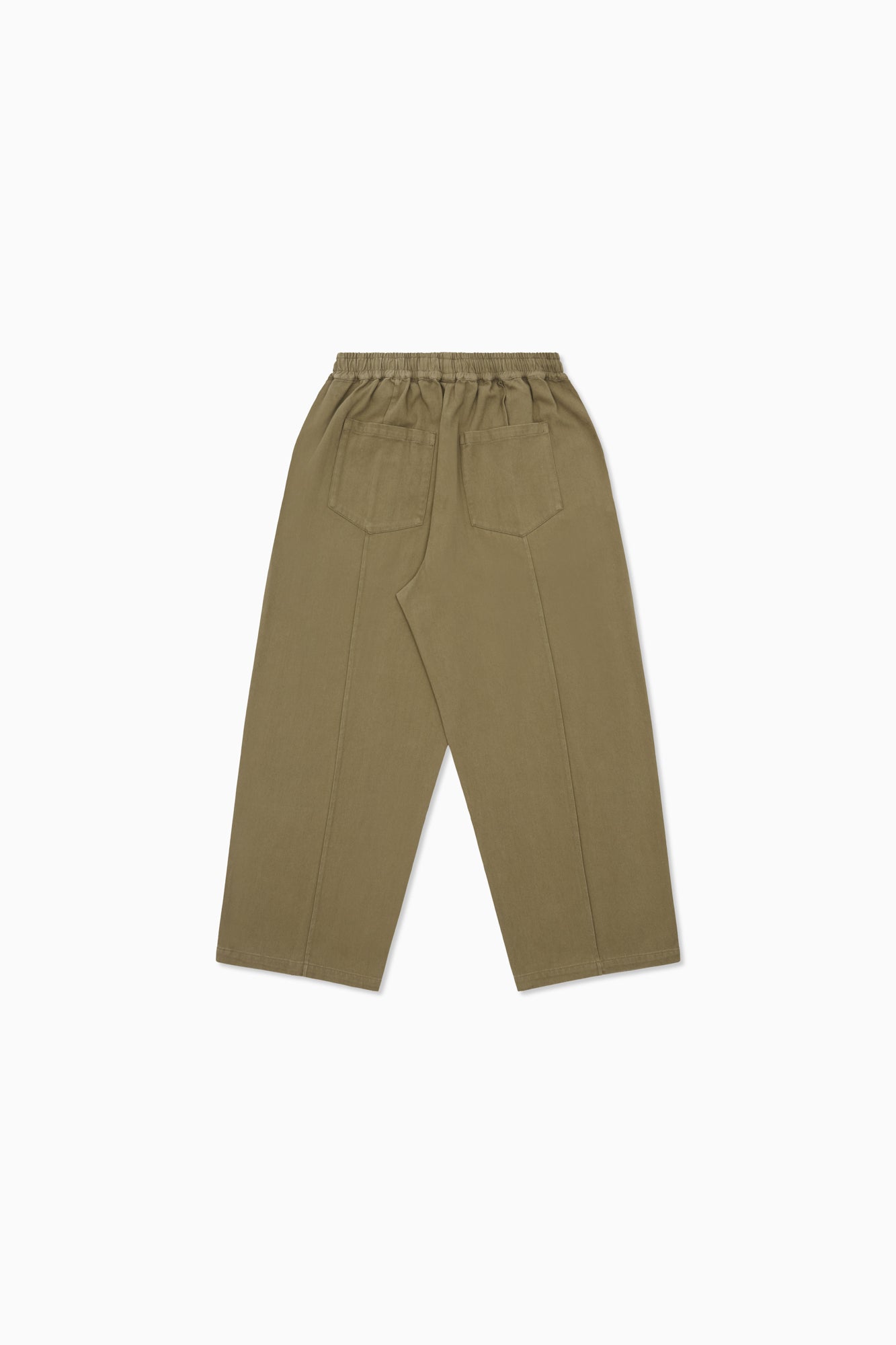 Pleated Easy Pant - Dusty Olive