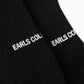 Thick Knit Sports Sock - Black