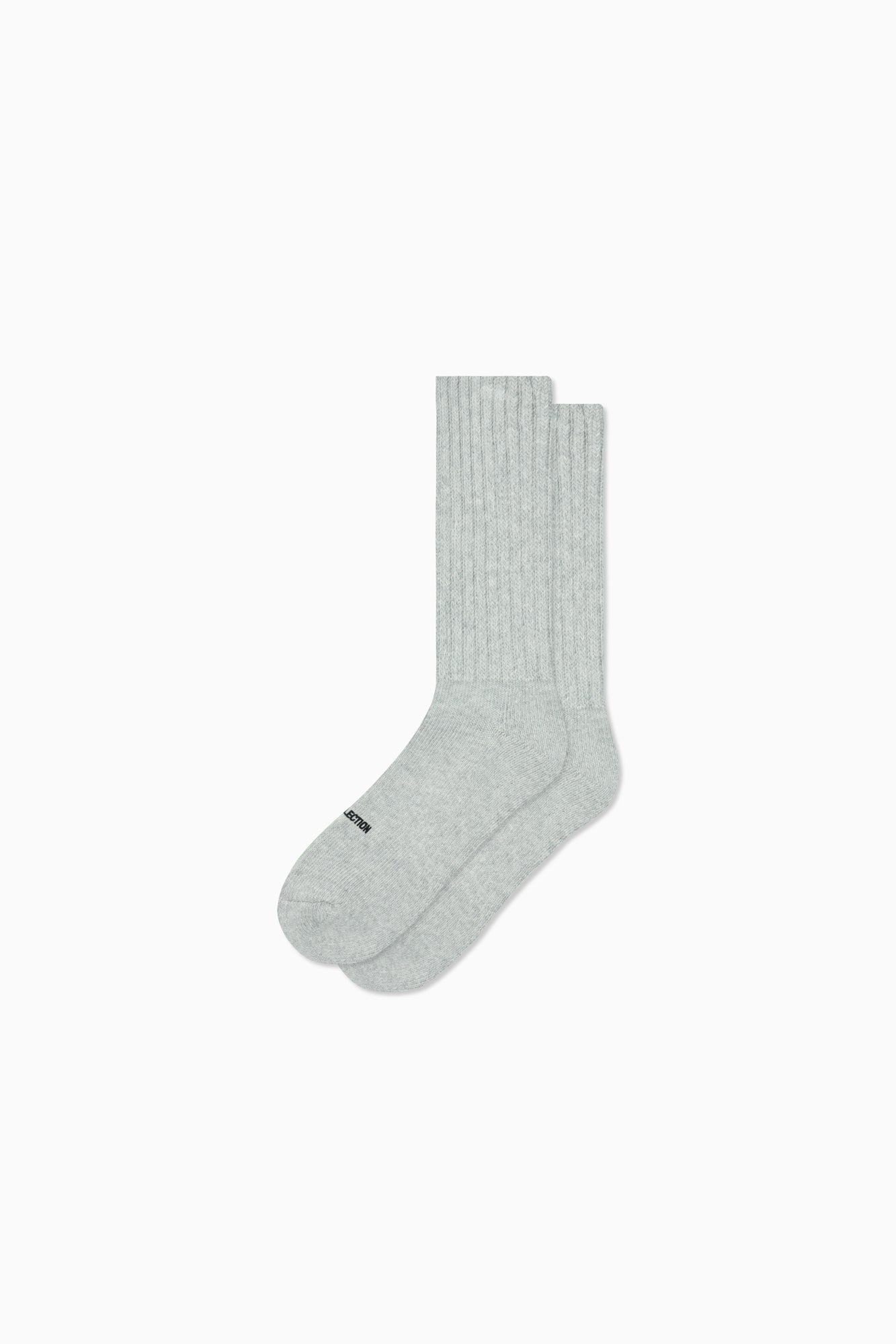 Thick Knit Sports Sock - Grey Marle