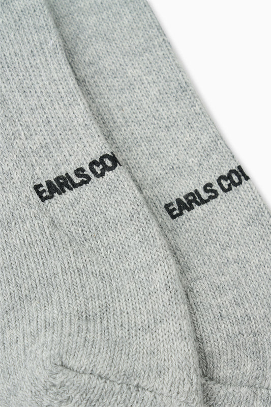 Thick Knit Sock Pack - White/Grey Marle/Bleach Black