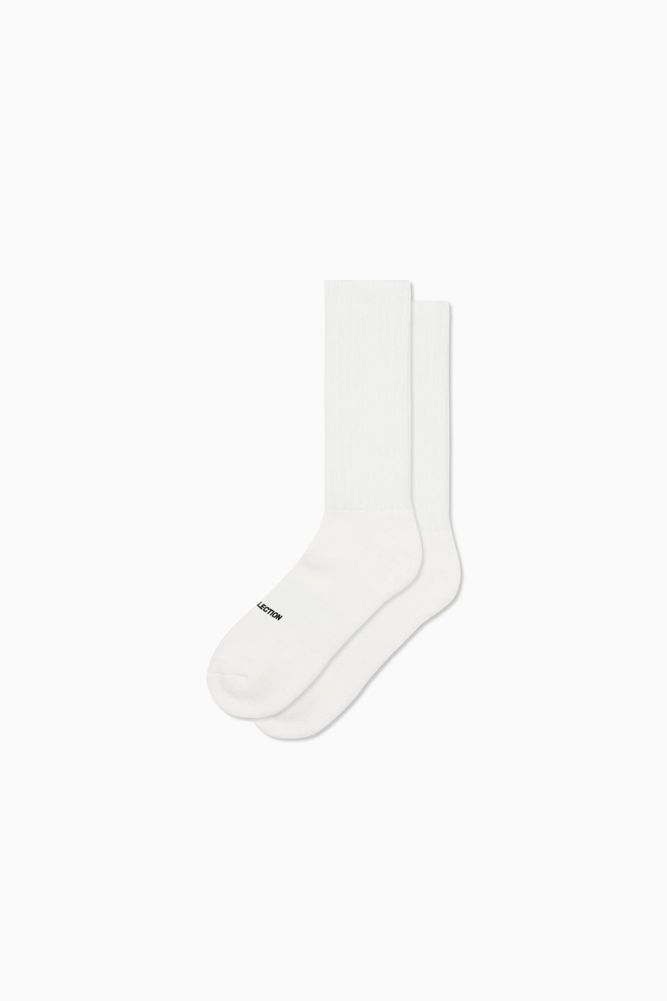 Thick Knit Sock Pack - White/Grey Marle/Bleach Black