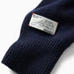 Foliage Knit Crew - Deep Navy