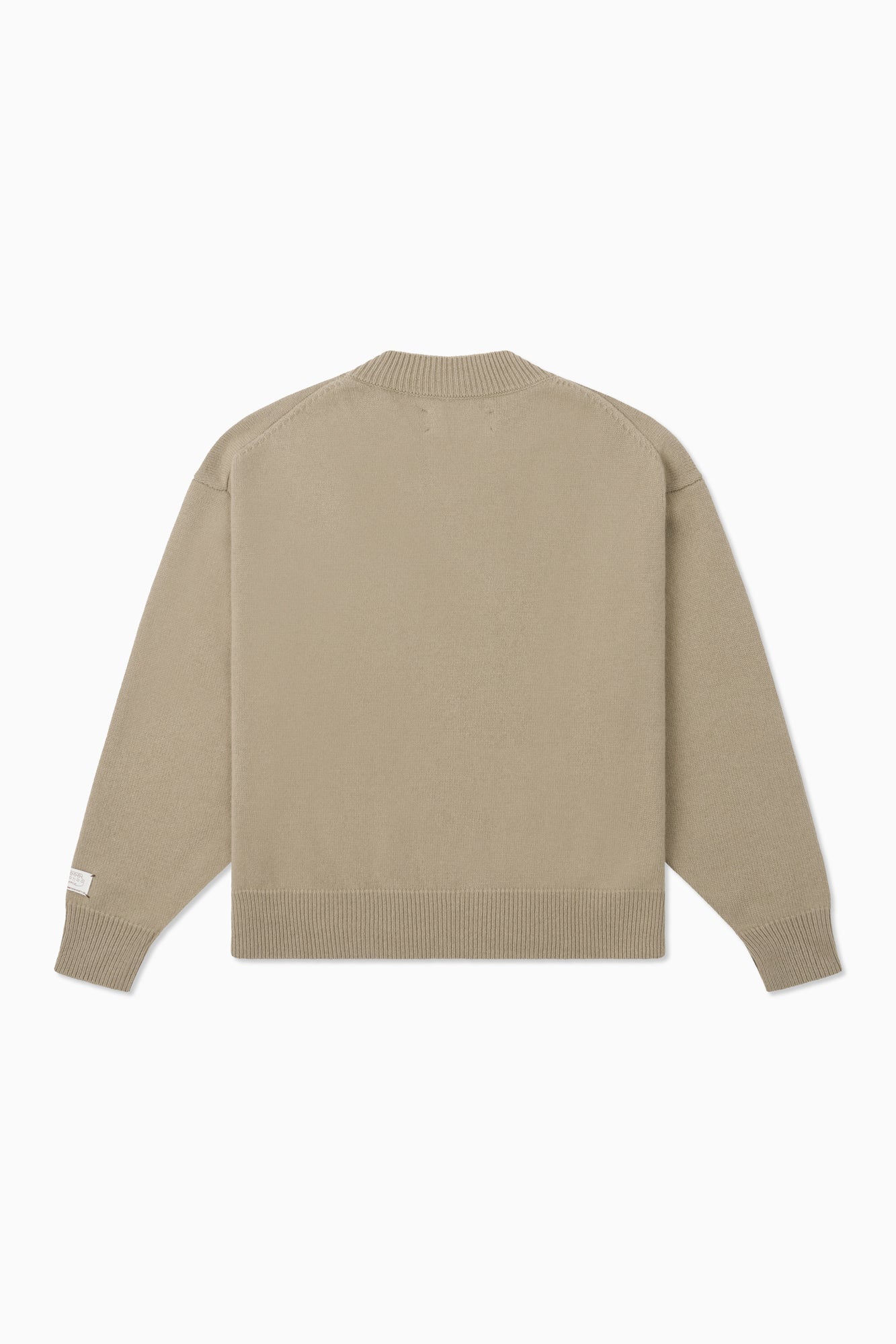 Foliage Knit Crew - Wheat