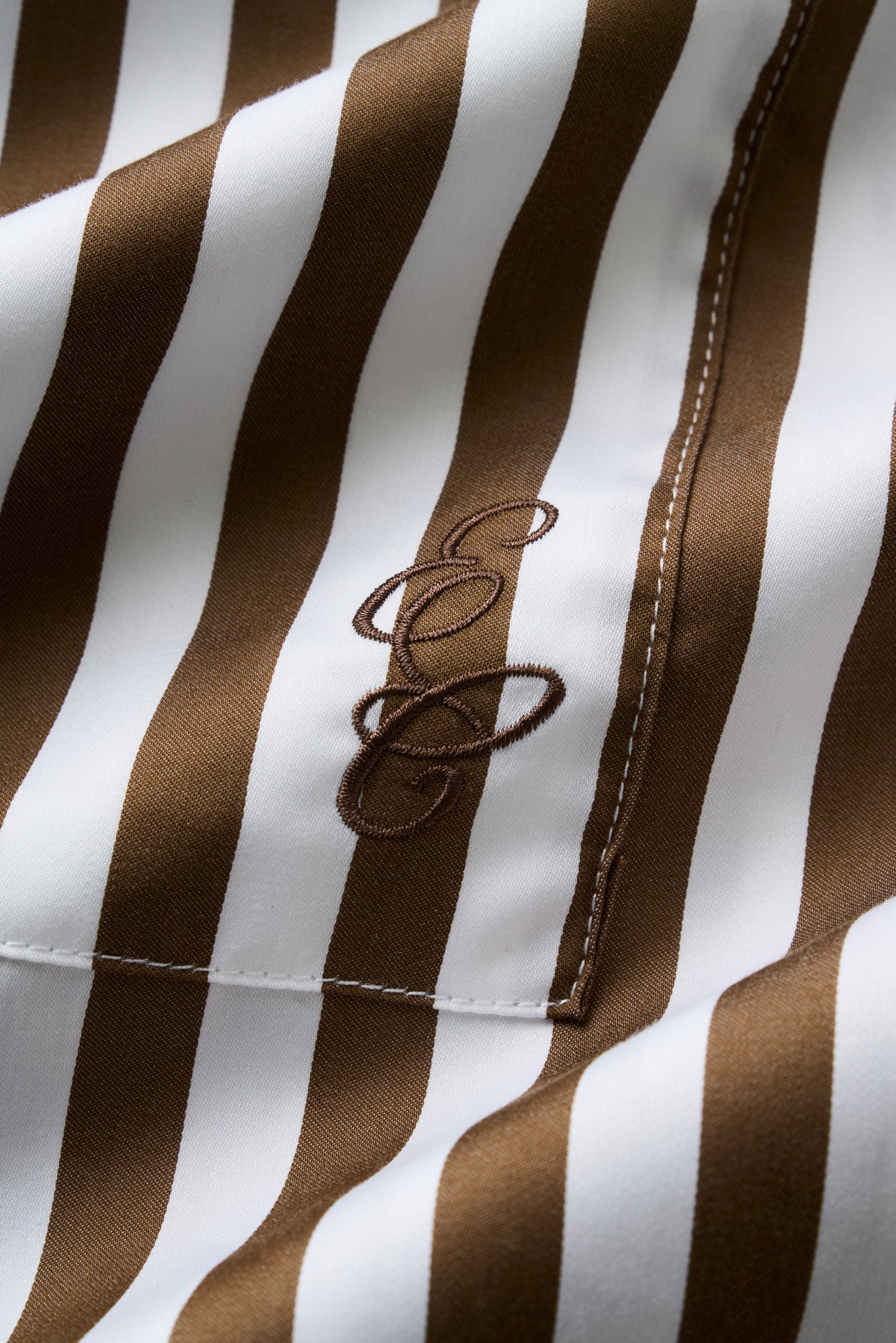 CBD Shirt - Walnut Stripe