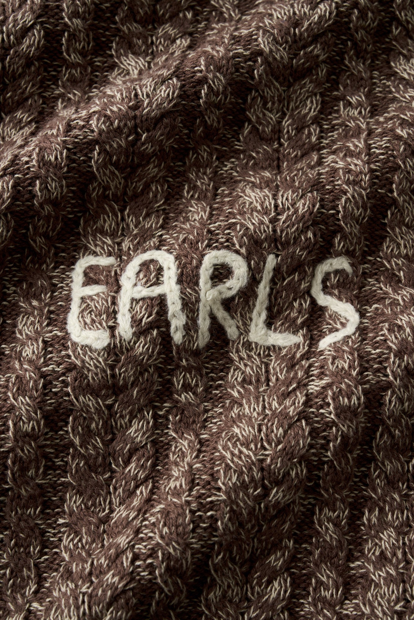 Cableknit Vest - Rich Earth