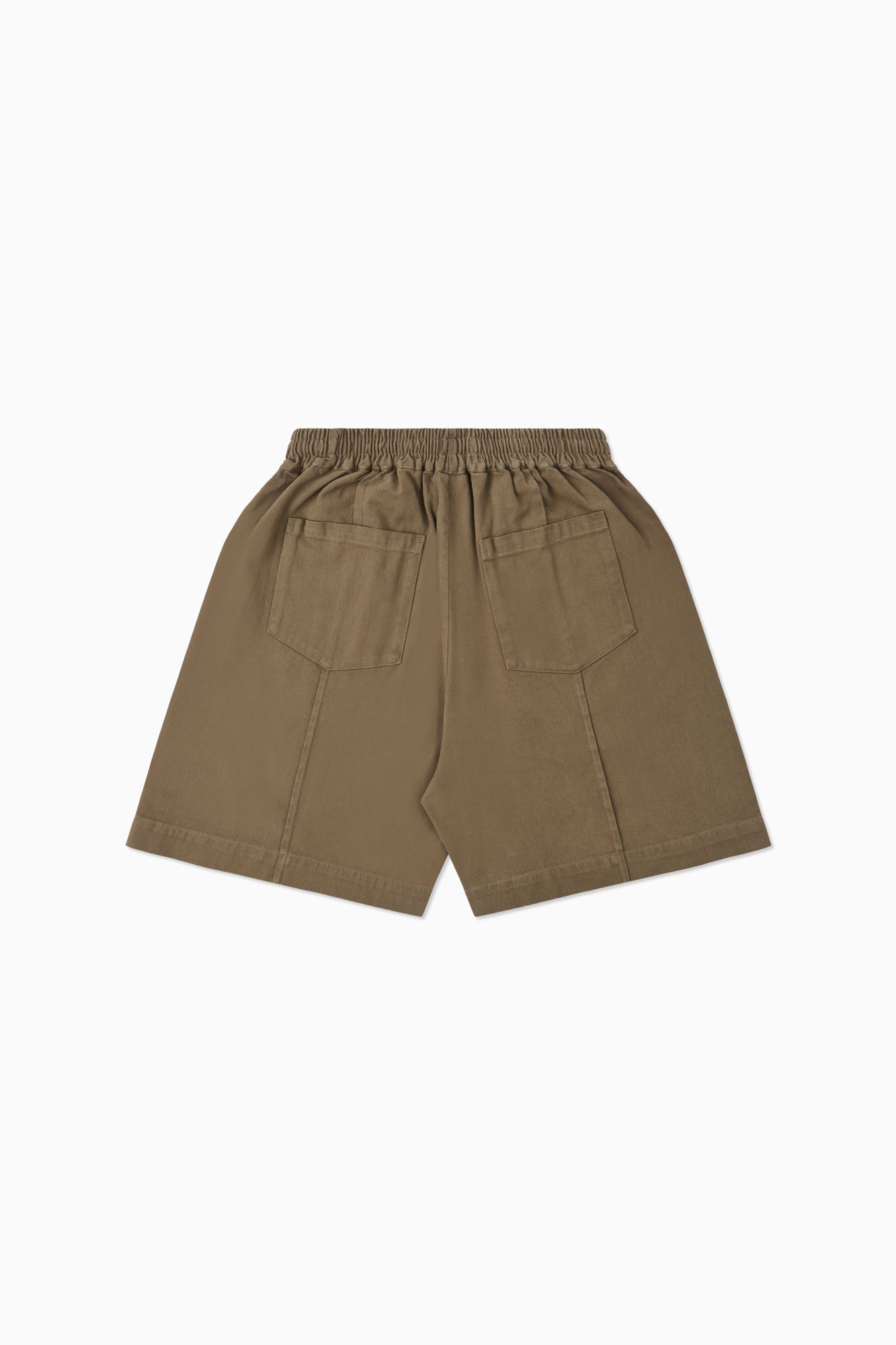 Pleated Easy Short - Dusty Olive