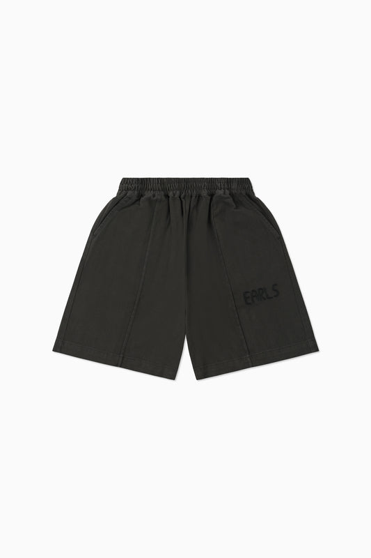 Pleated Easy Short - Black