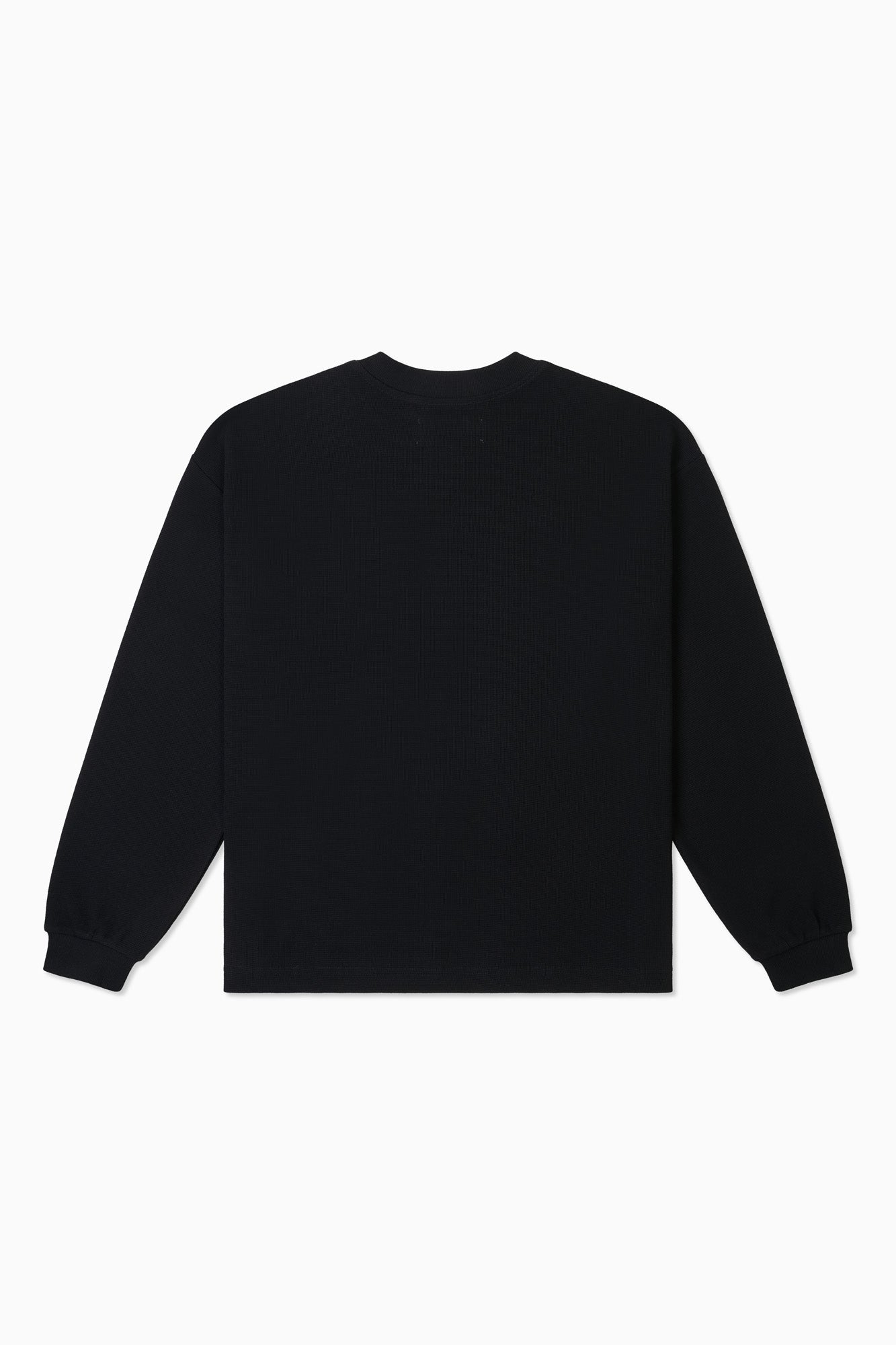 Waffle Longsleeve - Asphalt