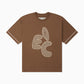 Cross-Stitch Tee - Almond