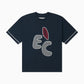 Cross-Stitch Tee - Navy