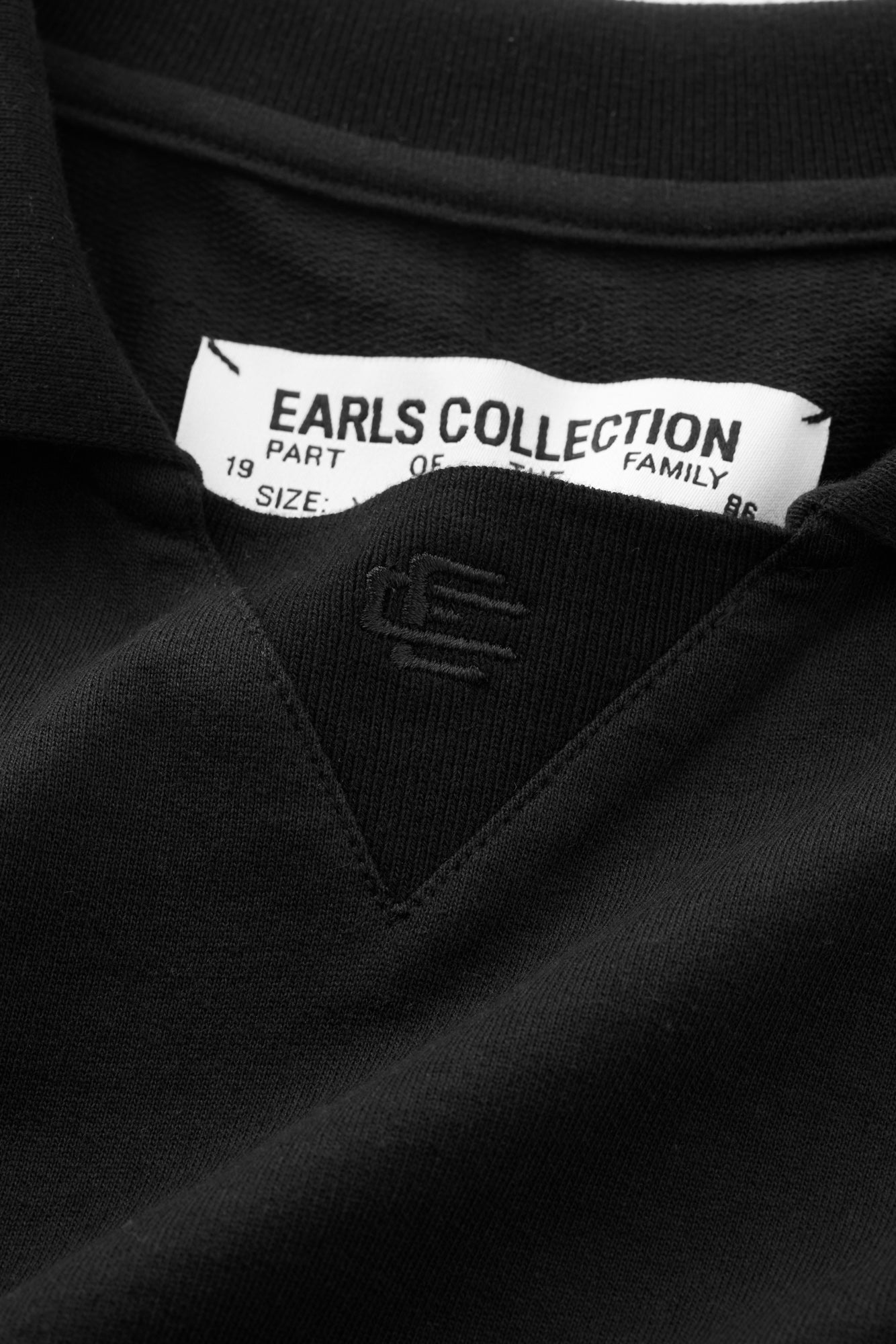 Longsleeve Sports Polo - Off Black