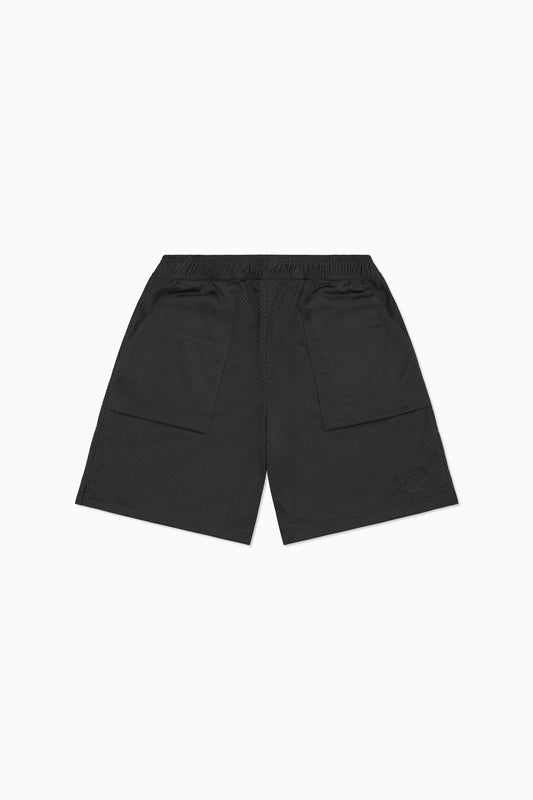 Longline Mesh Short - Black