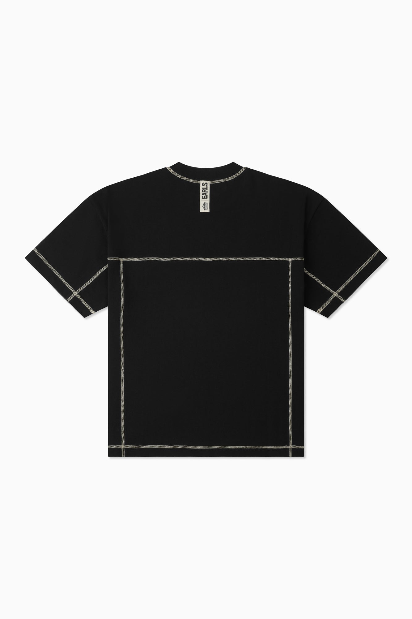 Flatlock Tee - Black