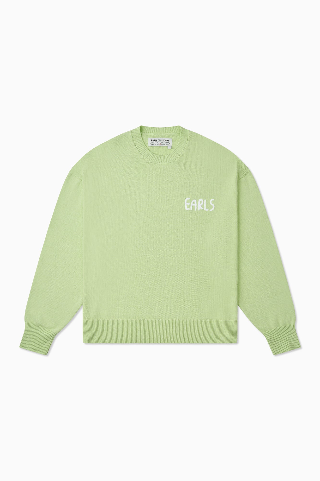 Classic Knit Crew - Limezest