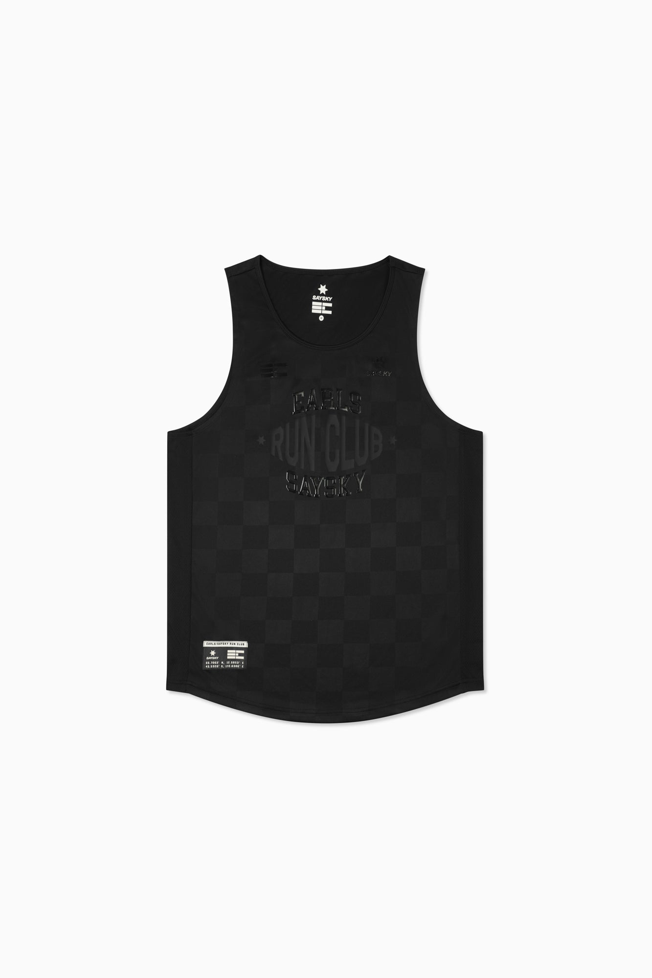 Earls x Saysky Singlet - Black