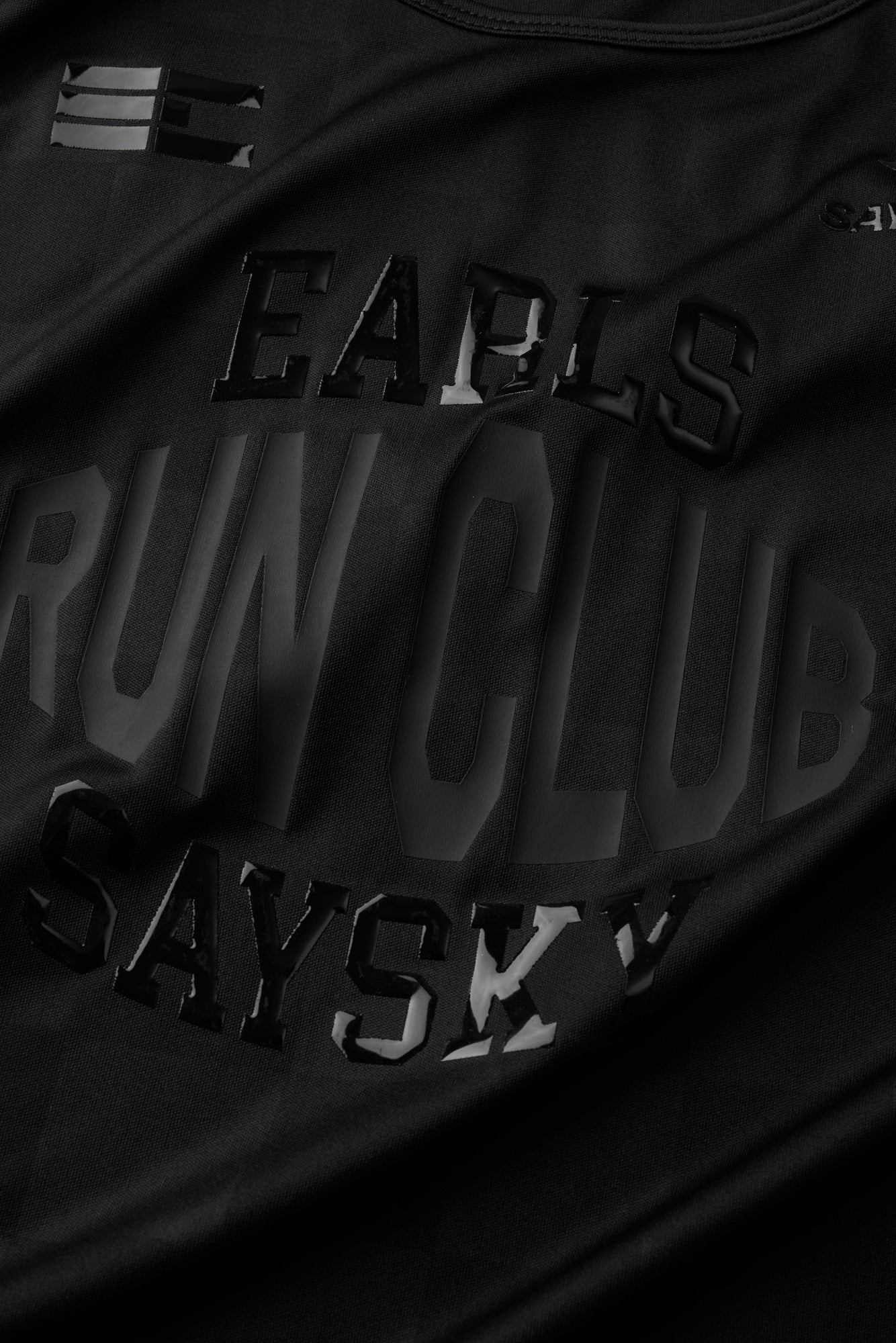 Earls x Saysky Singlet - Black