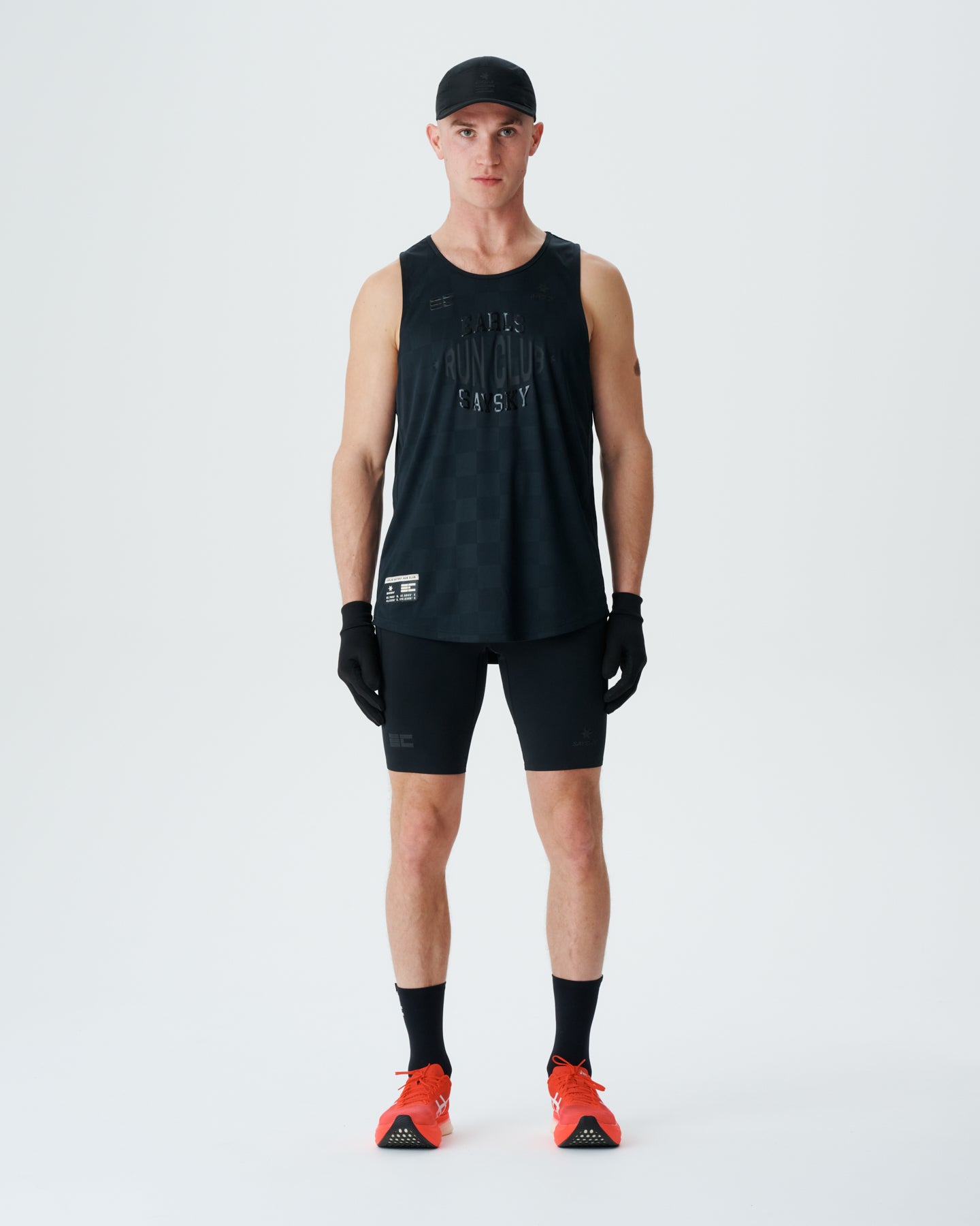 Earls x Saysky Singlet - Black