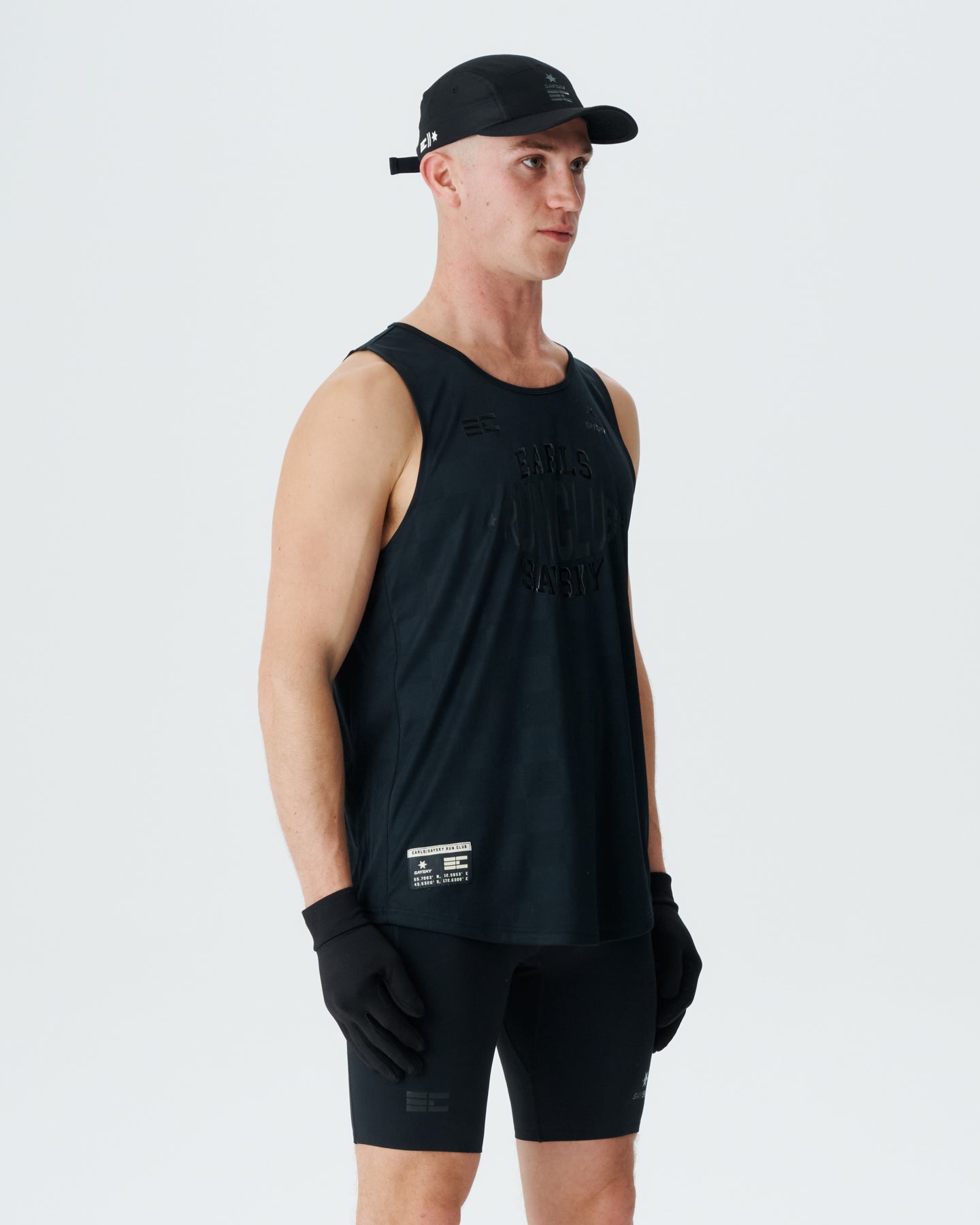 Earls x Saysky Singlet - Black