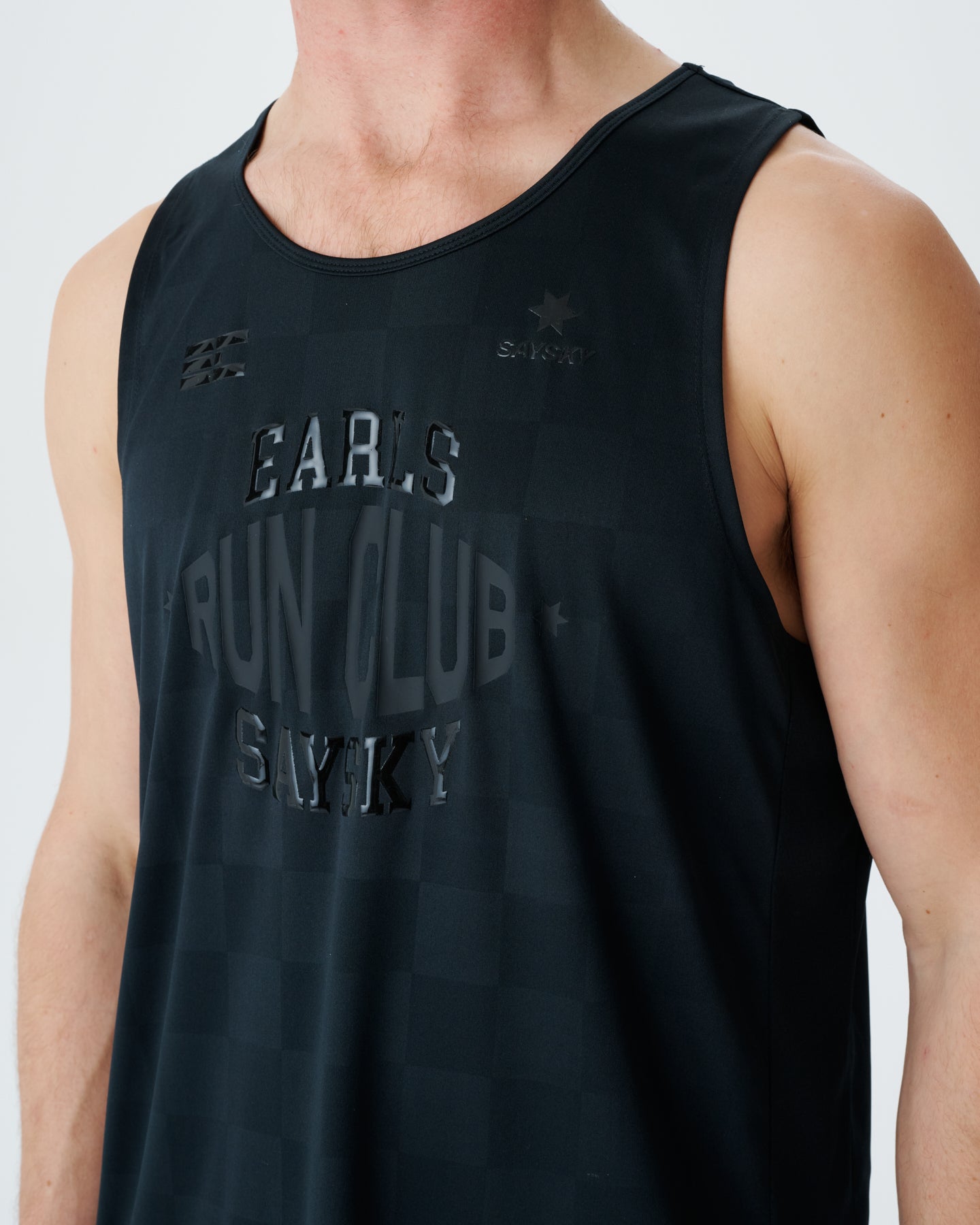 Earls x Saysky Singlet - Black