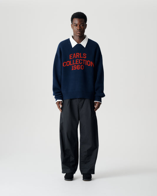 Association Knit – Navy / Red