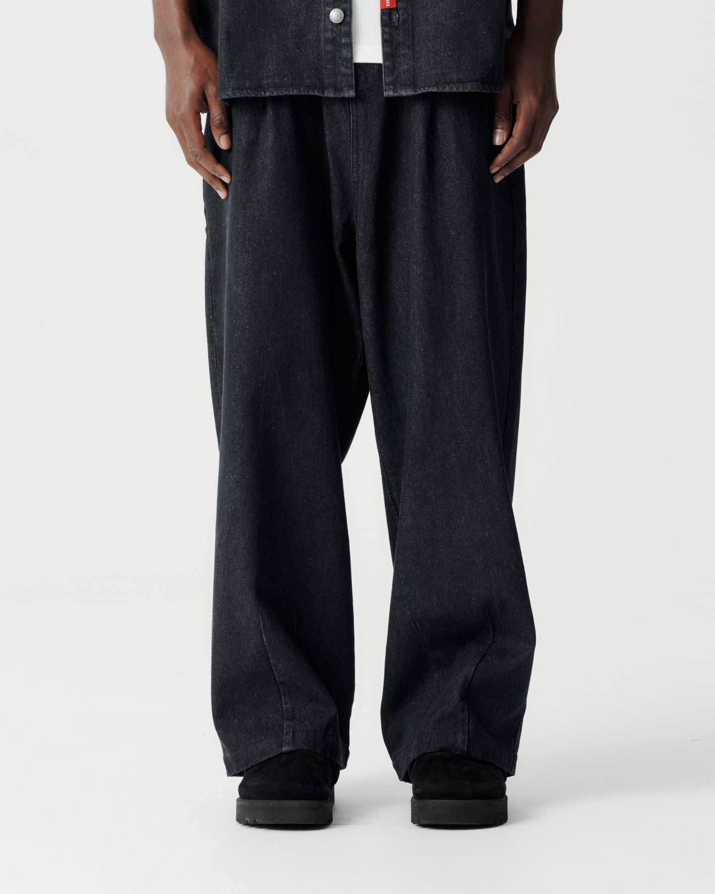 Easy Pant - Black Denim