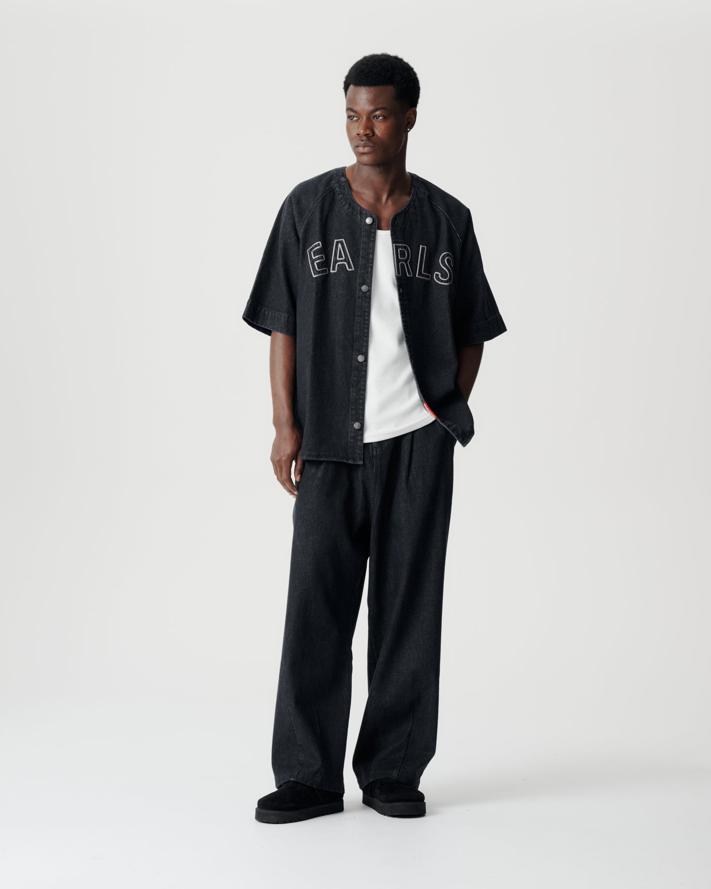 Easy Pant - Black Denim