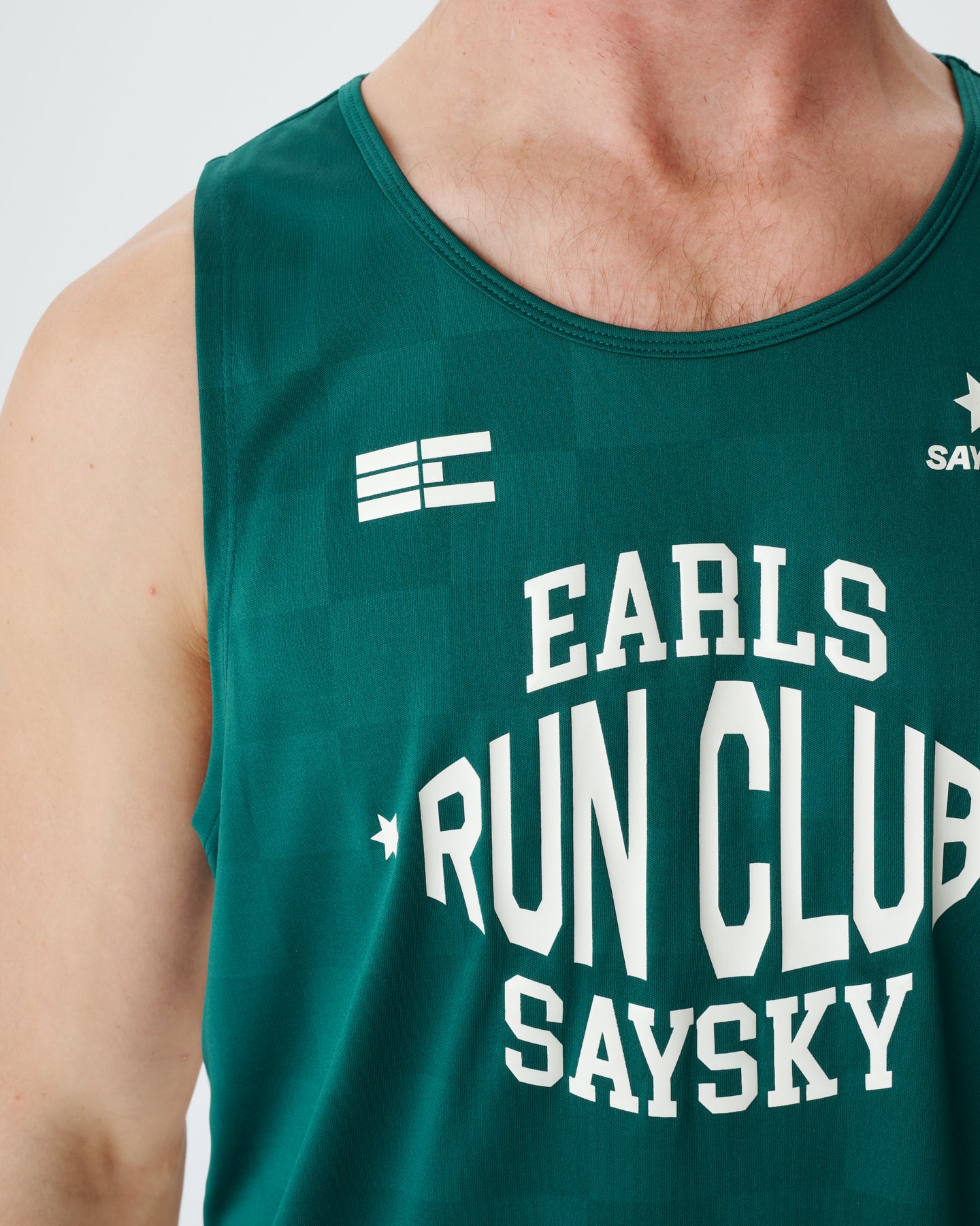 Earls x Saysky Singlet - Green