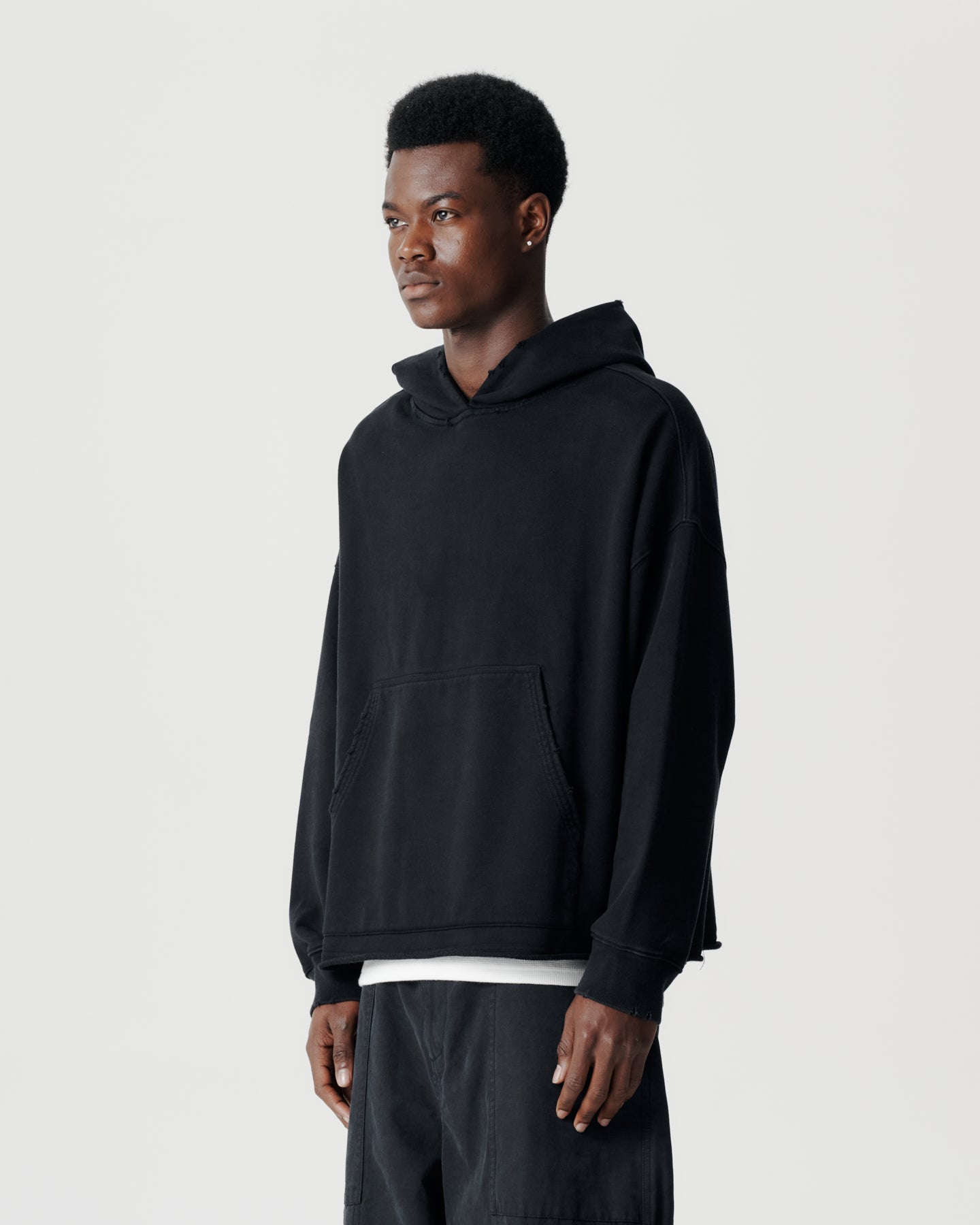 Blank Hood - Off Black