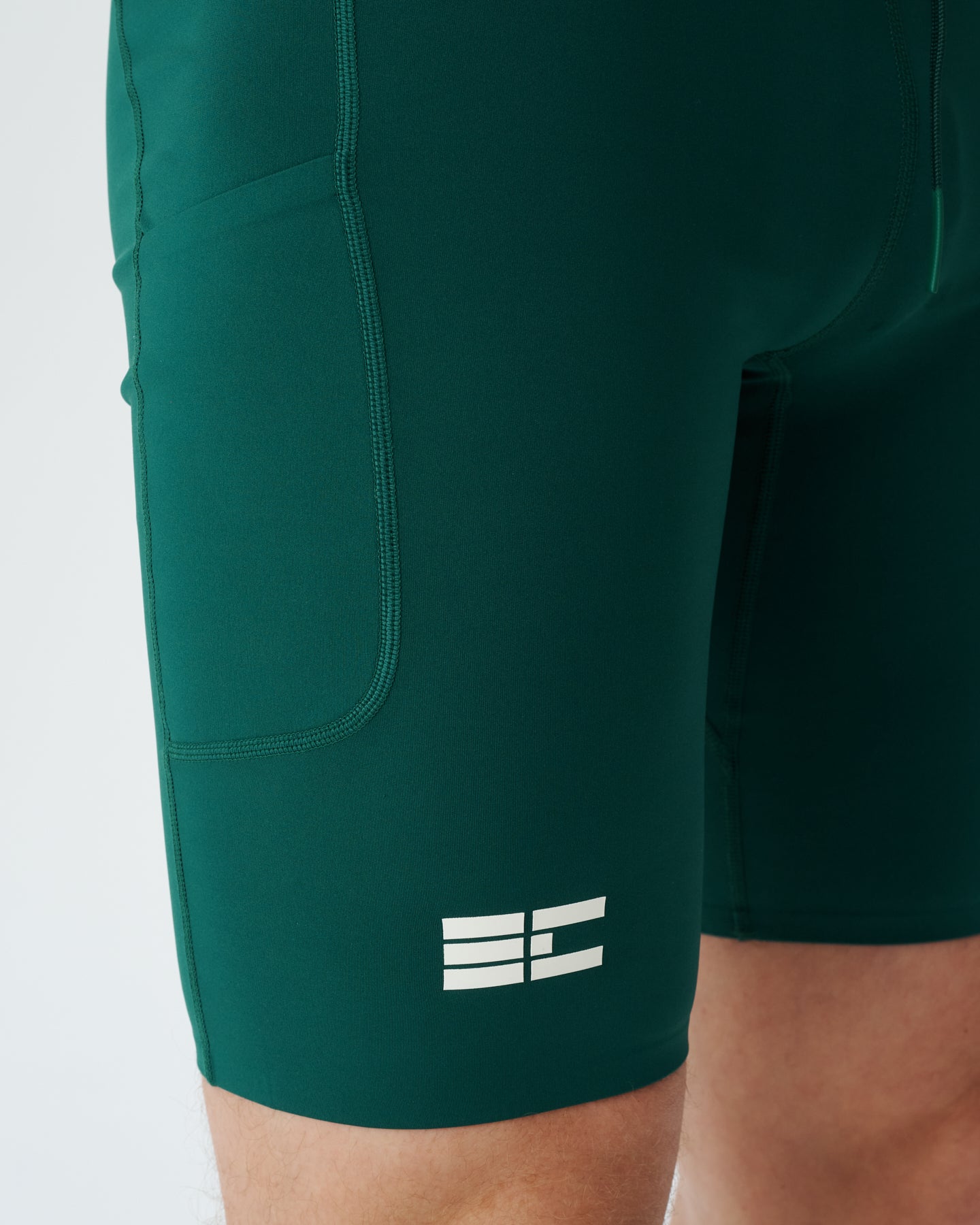 Earls x Saysky Combat Half Tights  - Green