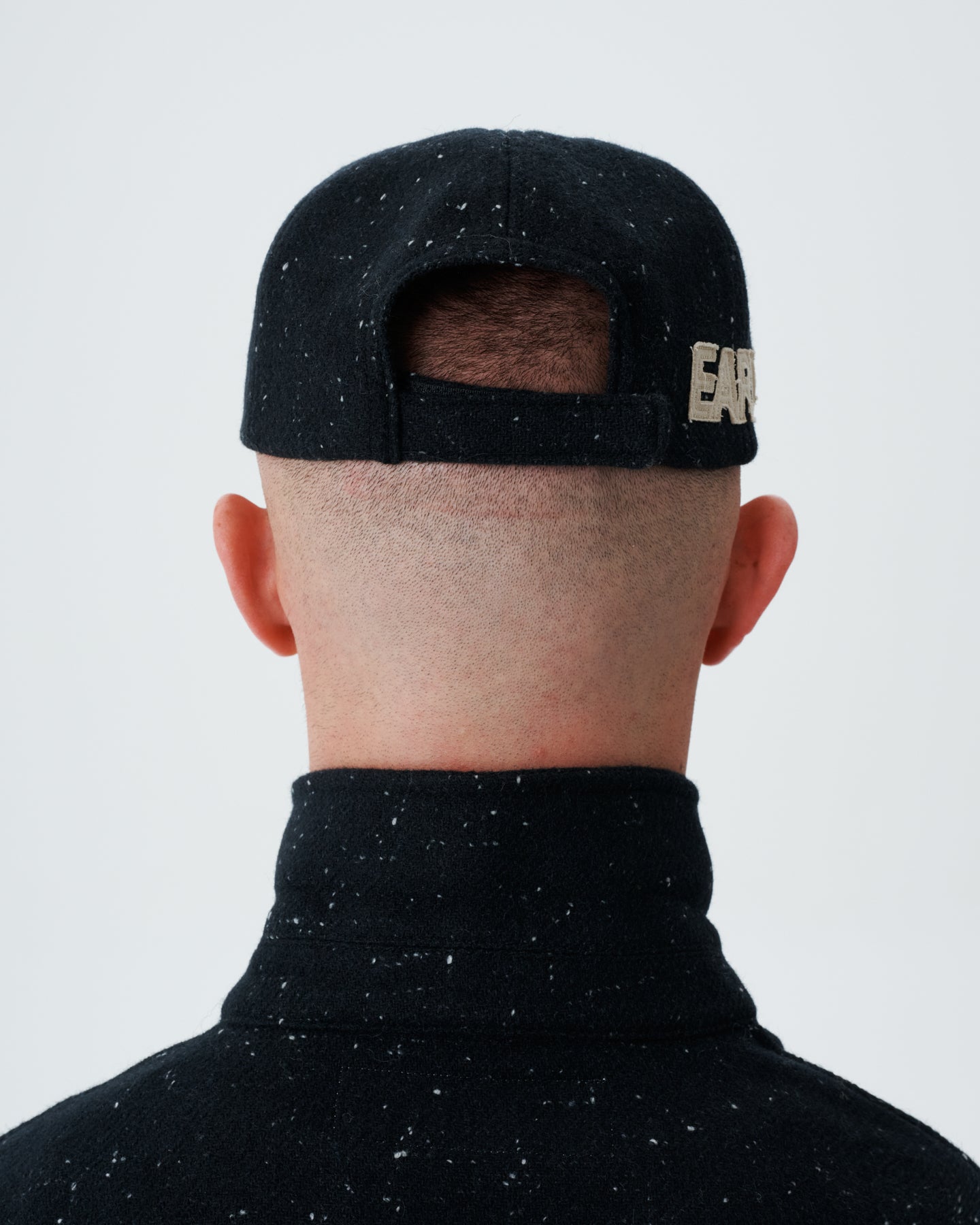 Wool Golfer Cap - Coal