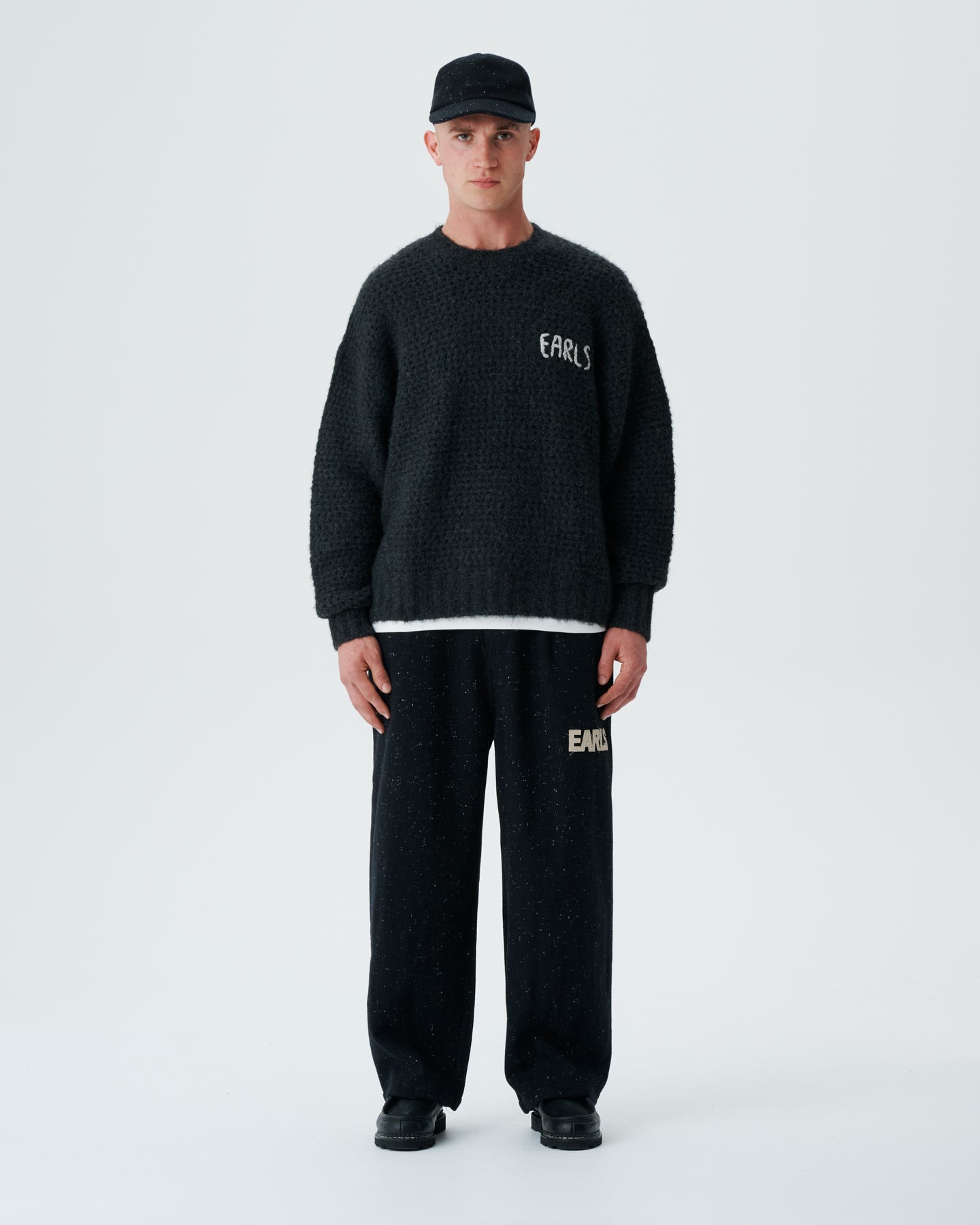 Wool Easy Pant - Coal