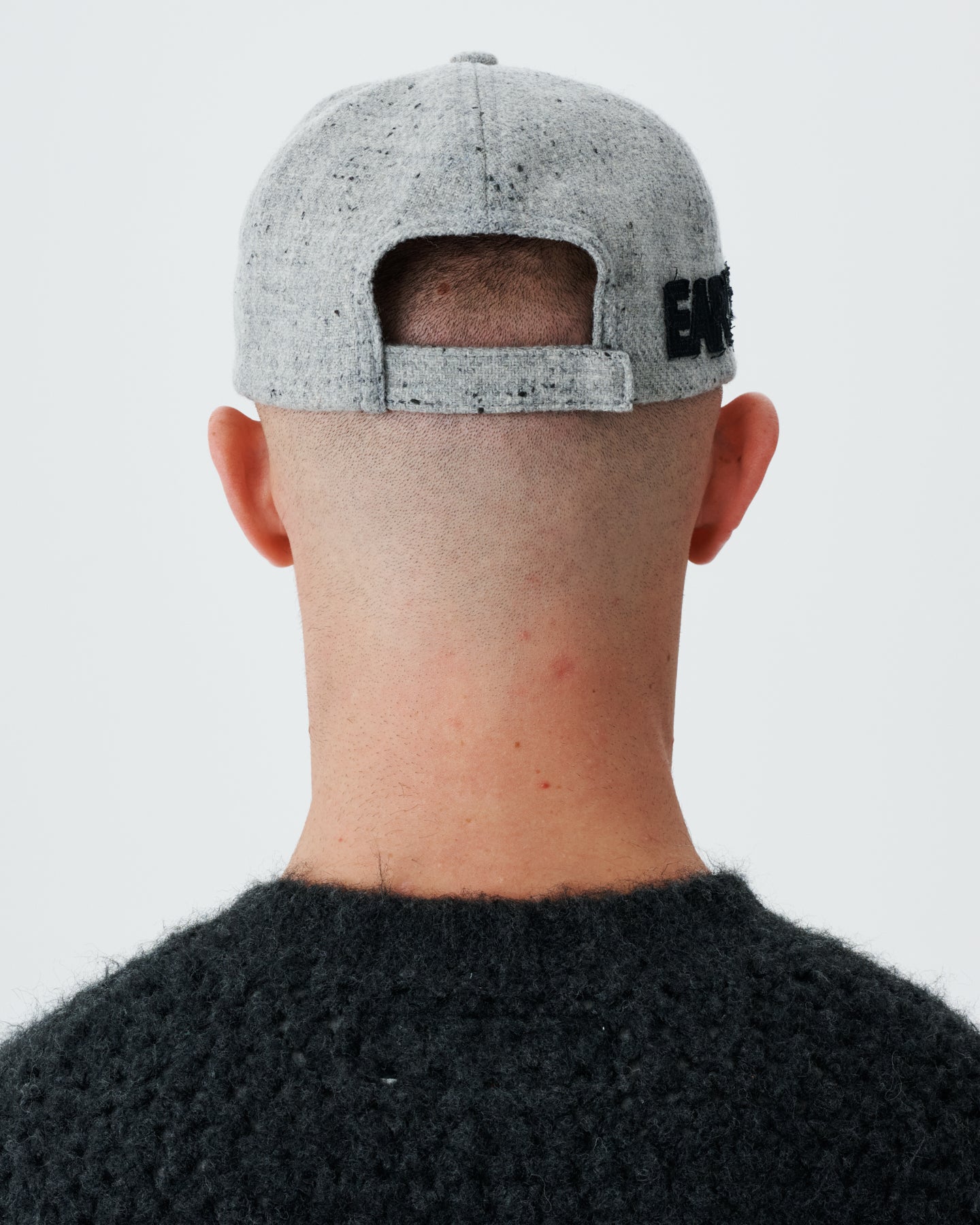 Wool Golfer Cap - Cement