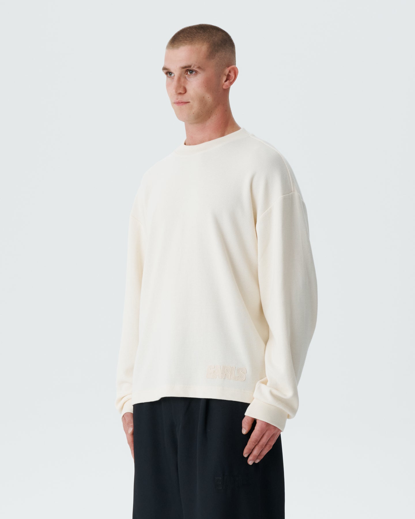 Waffle Longsleeve - Cloud