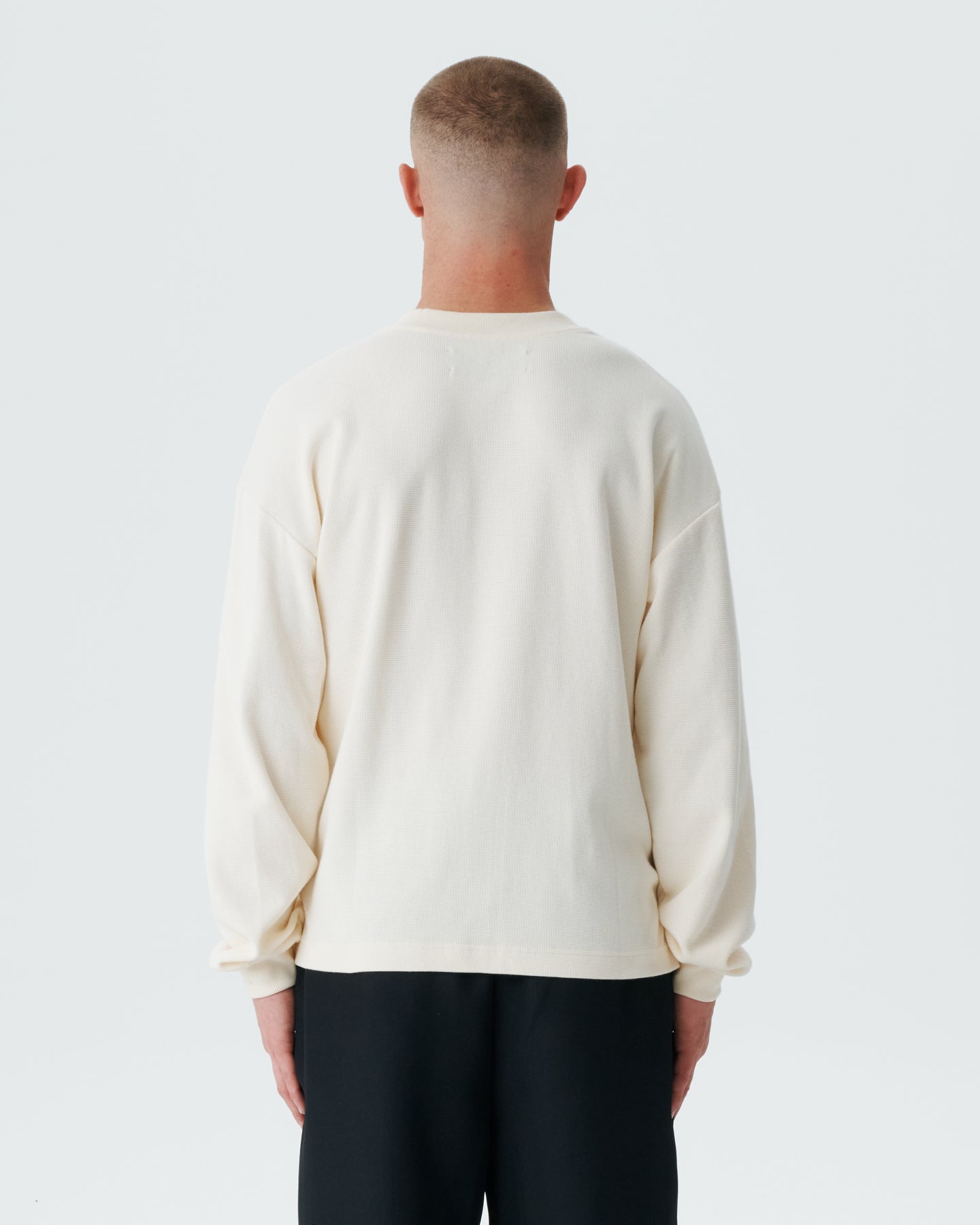 Waffle Longsleeve - Cloud