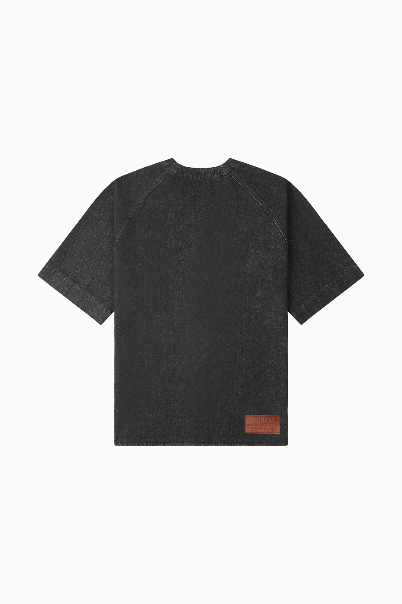 Baseball Shirt - Black Denim