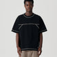 Flatlock Tee - Black