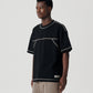 Flatlock Tee - Black