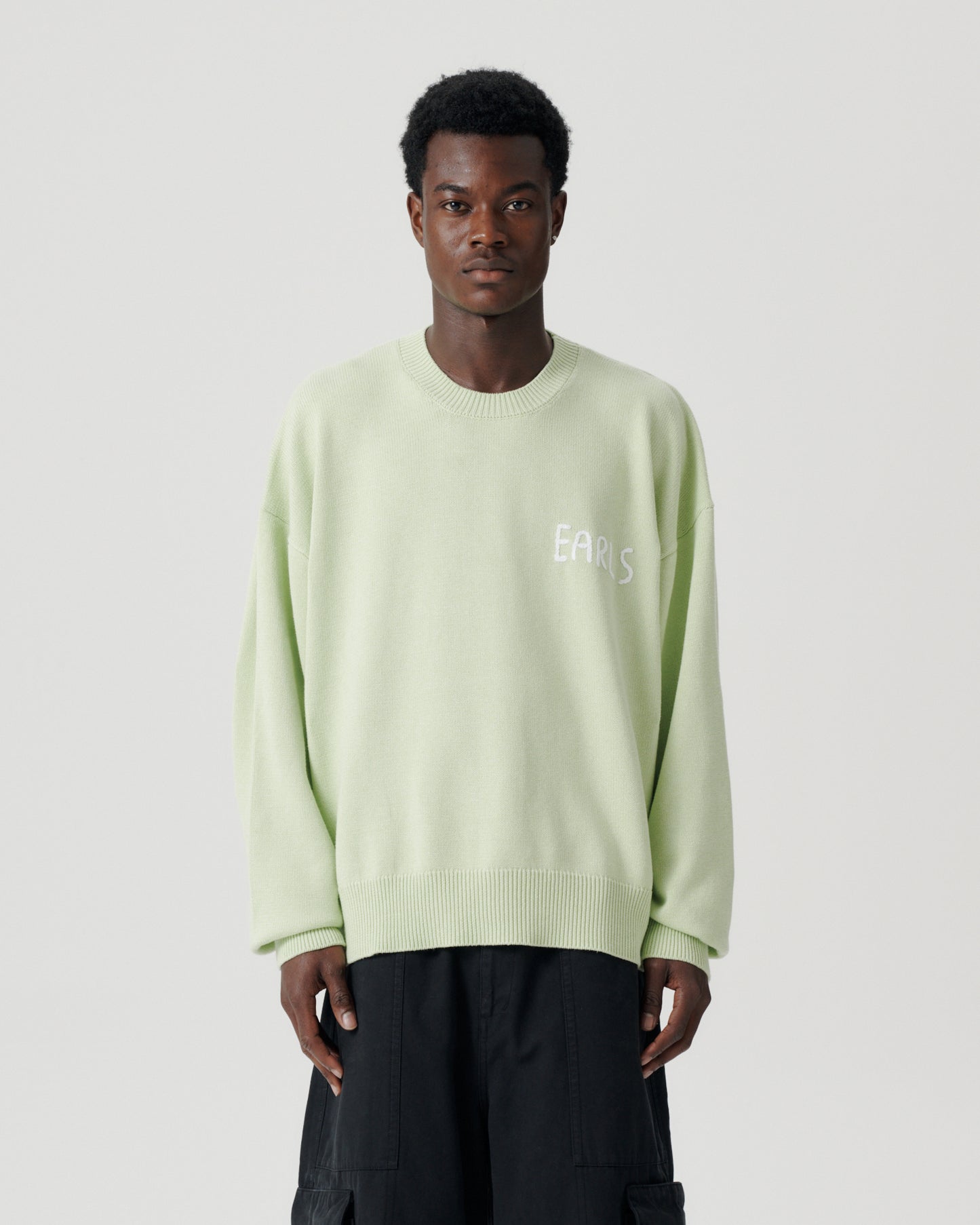 Classic Knit Crew - Limezest