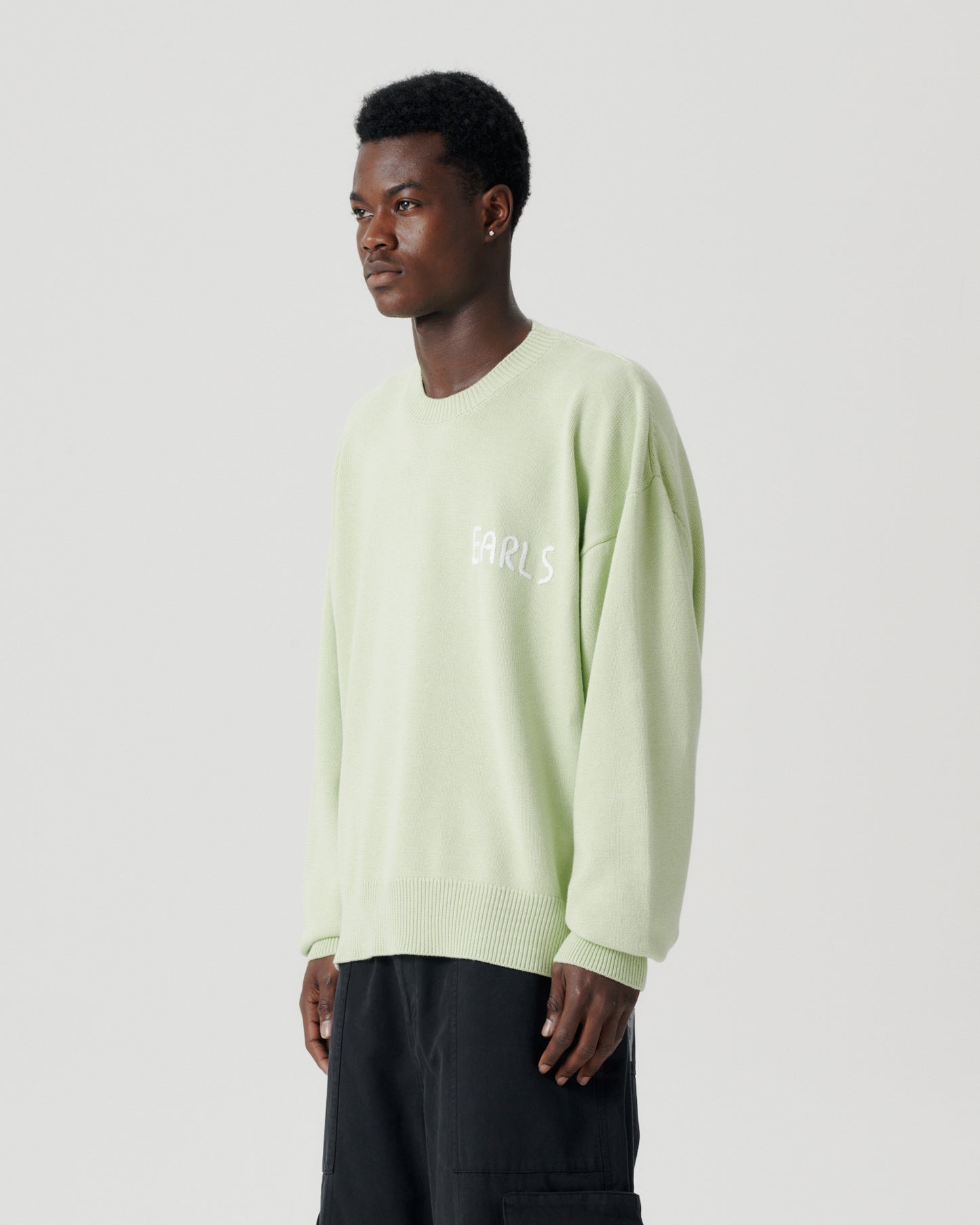 Classic Knit Crew - Limezest