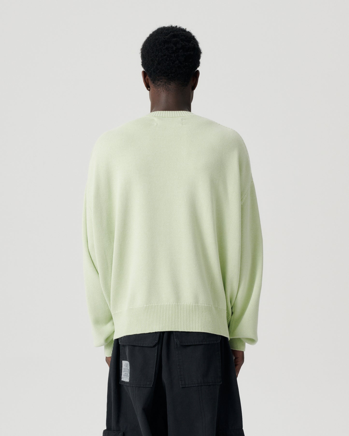 Classic Knit Crew - Limezest